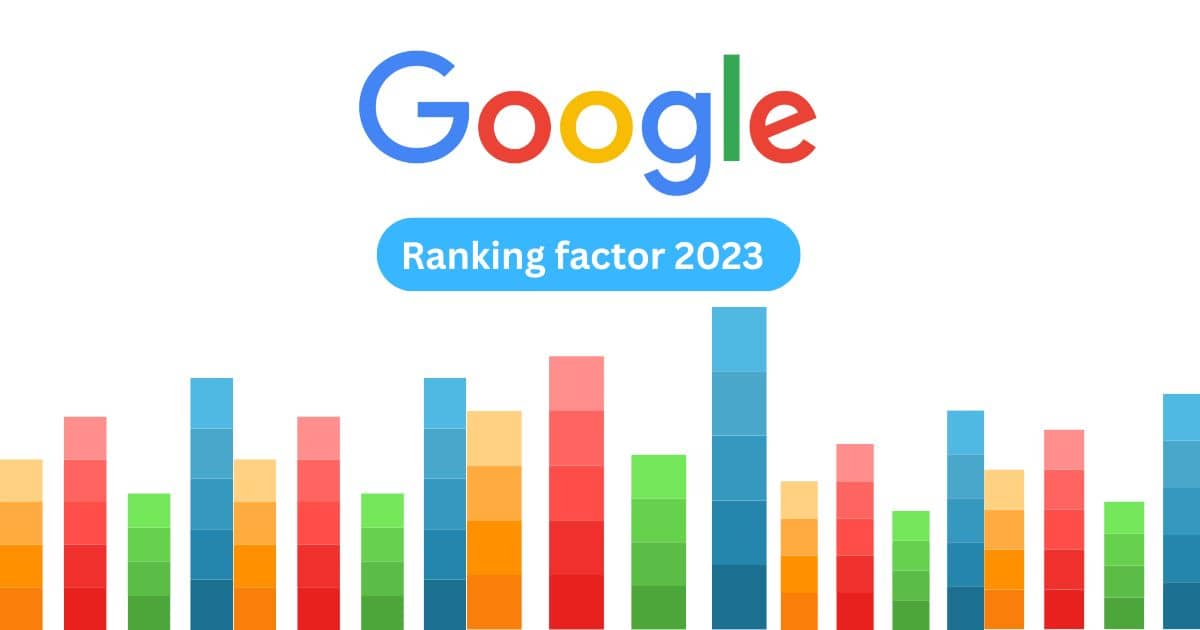 Google ranking factors